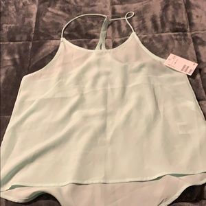 H&M never worn light green camisole